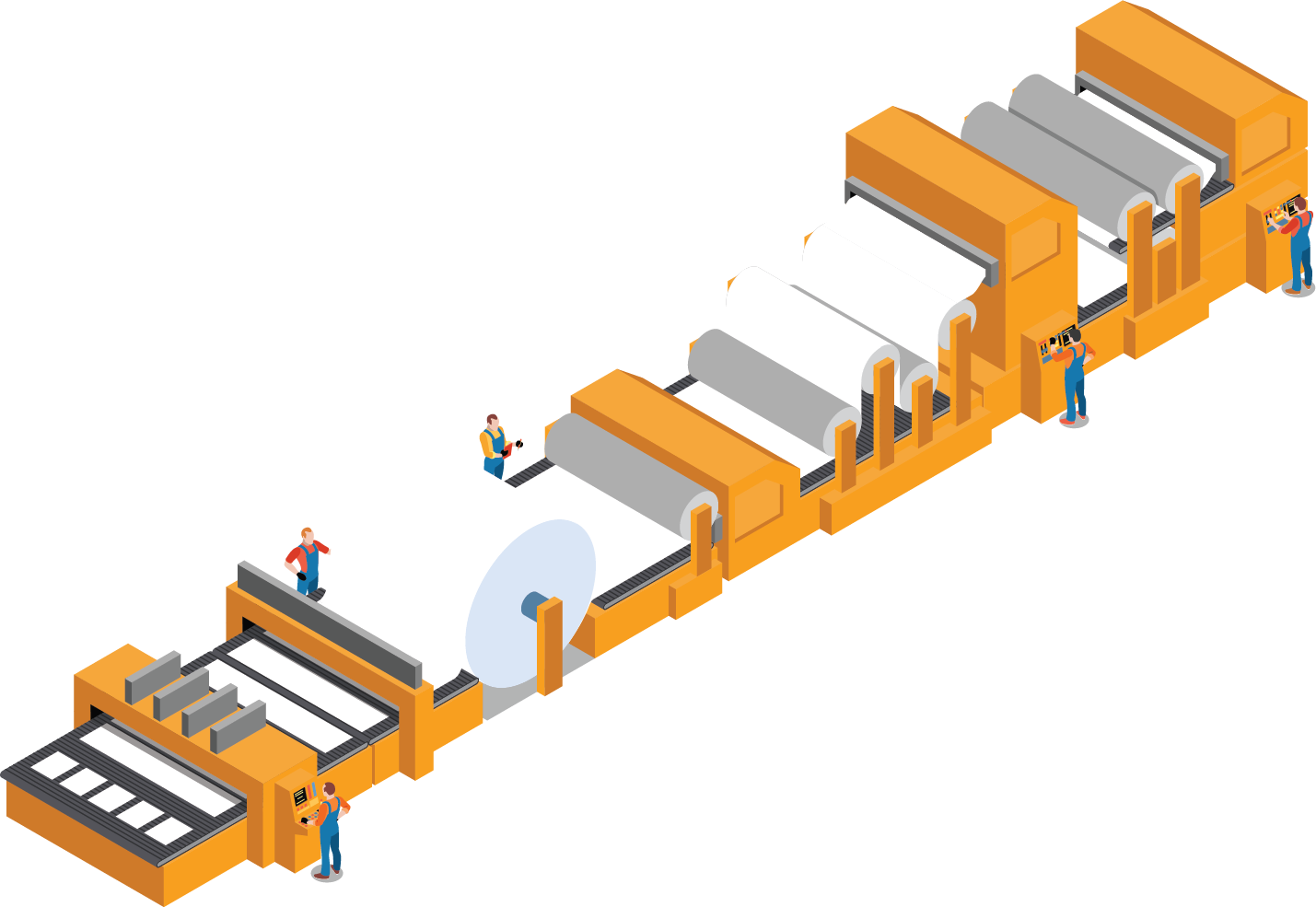 Paper Calendering Process 