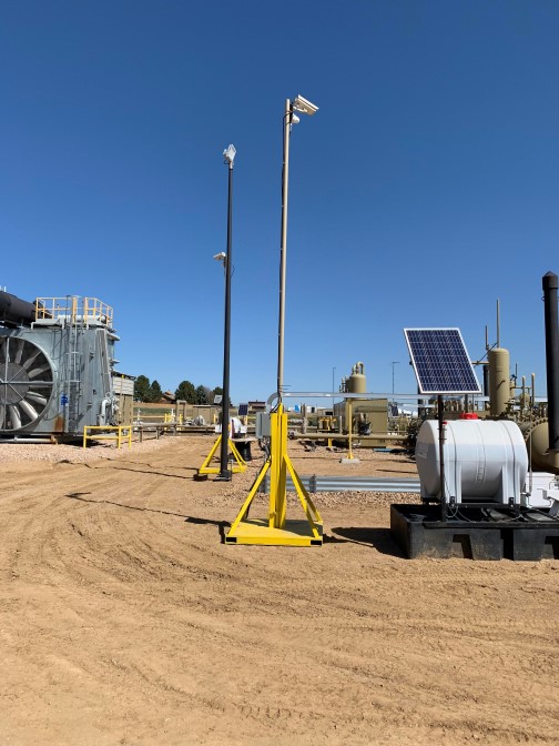 FLIR Cameras on Clean Connect.ai Stand at O&G Site.jpg